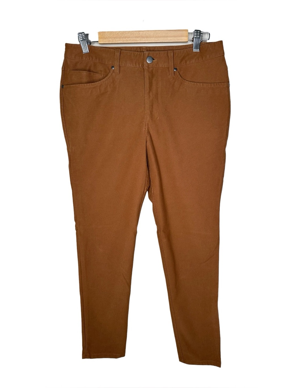 Lululemon ABC Pants Utilitech Slim Size 31 x 31 Burnt Caramel Brown
